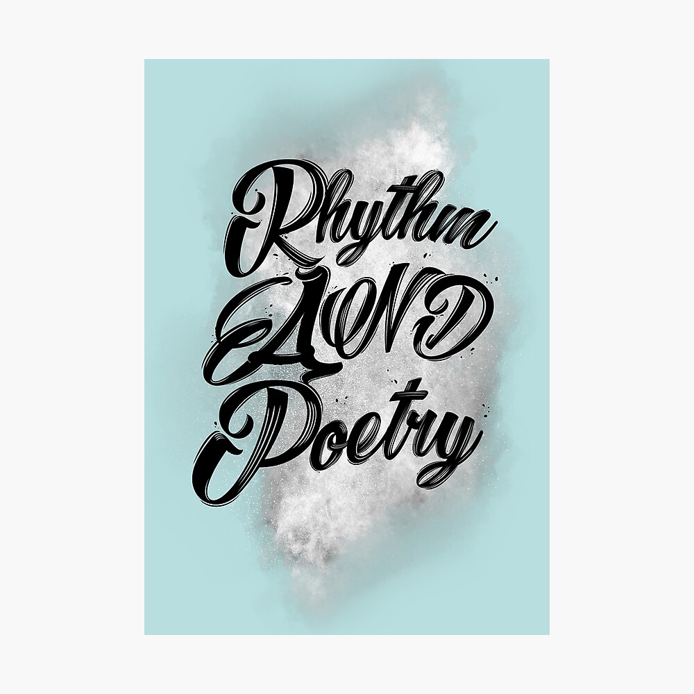 rhythm and poetry rap