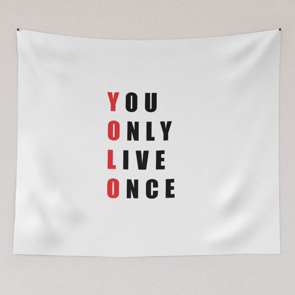 Item preview, You Only Live Once t-shit  designed and sold by KARTICK DUTTA.