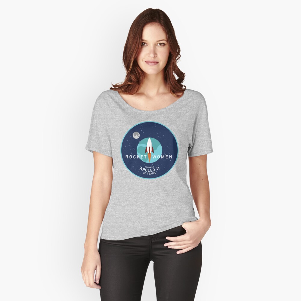 Item preview, Relaxed Fit T-Shirt designed and sold by RocketWomen.