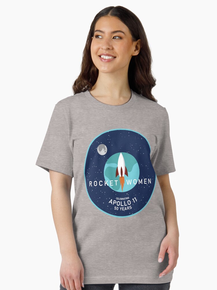 Thumbnail 2 of 7, Essential T-Shirt, Rocket Women - Apollo 11 50th Anniversary Logo designed and sold by RocketWomen.