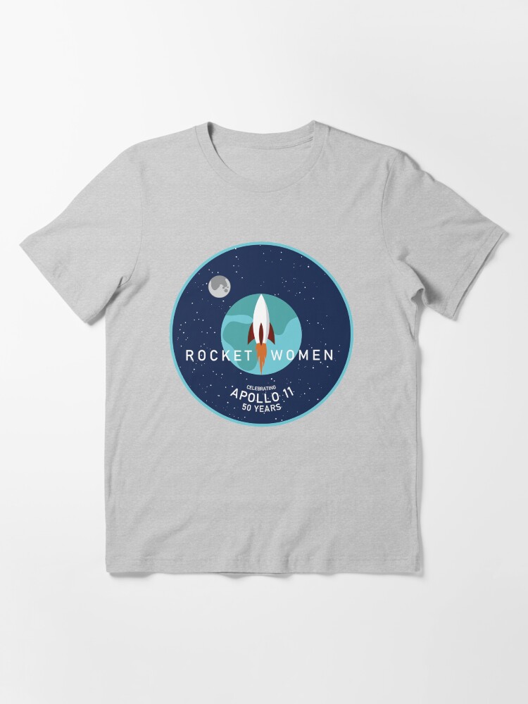 Alternate view of Rocket Women - Apollo 11 50th Anniversary Logo Essential T-Shirt