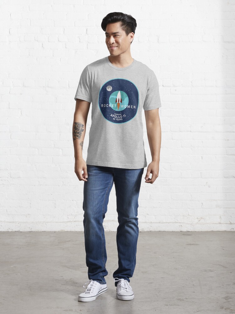 Alternate view of Rocket Women - Apollo 11 50th Anniversary Logo Essential T-Shirt