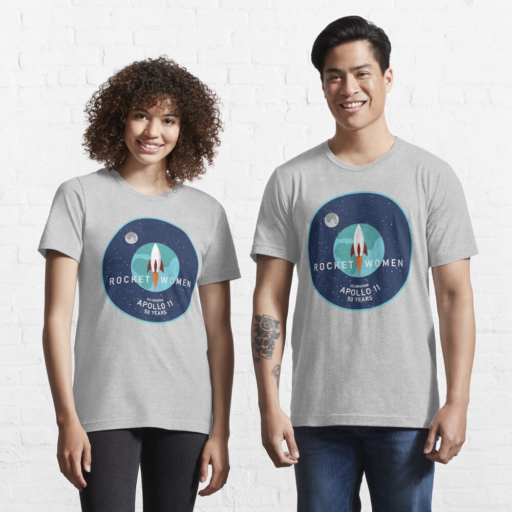  Rocket Women - Apollo 11 50th Anniversary Logo Essential T-Shirt
