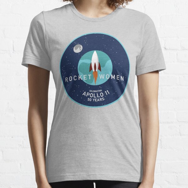 Rocket Women - Apollo 11 50th Anniversary Logo Essential T-Shirt