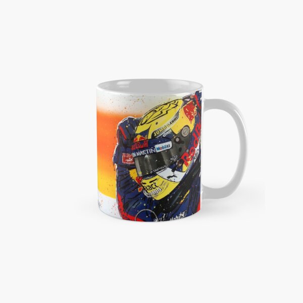 Max Verstappen - 2019 F1 graffiti painting by DRAutoArt Classic Mug
