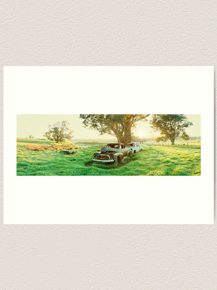 Thumbnail 1 of 3, Art Print, End of the Road, Bendigo, Victoria, Australia designed and sold by Chockstone.