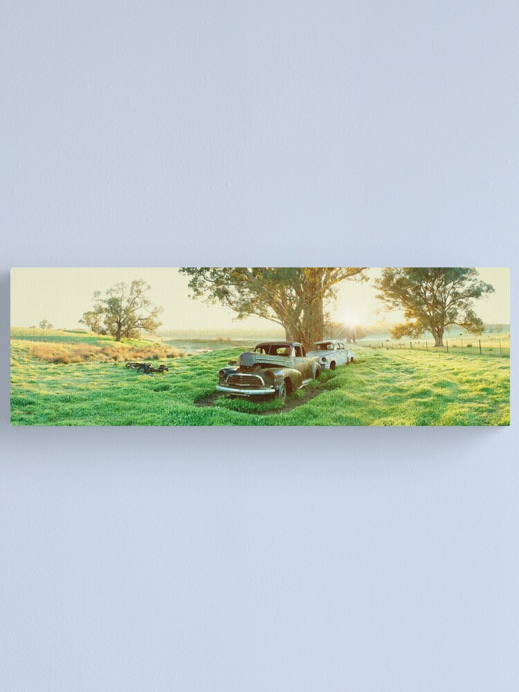 Thumbnail 1 of 3, Canvas Print, End of the Road, Bendigo, Victoria, Australia designed and sold by Chockstone.
