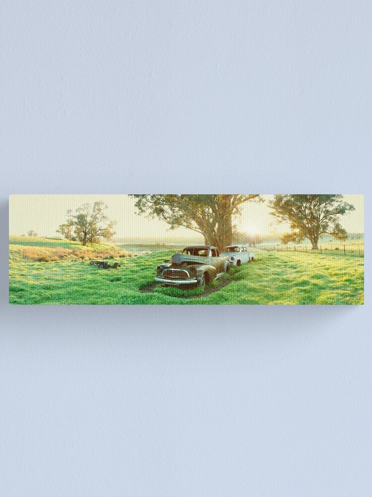 Thumbnail 1 of 3, Canvas Print, End of the Road, Bendigo, Victoria, Australia designed and sold by Chockstone.