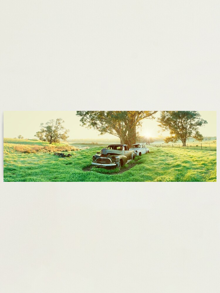Thumbnail 1 of 3, Photographic Print, End of the Road, Bendigo, Victoria, Australia designed and sold by Chockstone.