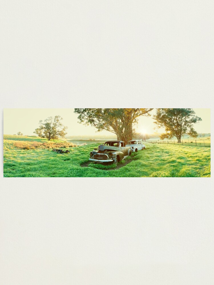 Thumbnail 1 of 3, Photographic Print, End of the Road, Bendigo, Victoria, Australia designed and sold by Chockstone.