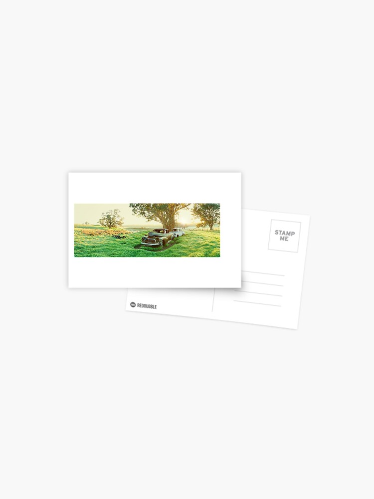 Thumbnail 1 of 2, Postcard, End of the Road, Bendigo, Victoria, Australia designed and sold by Chockstone.