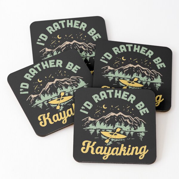 Item preview, I'd Rather Be Kayaking - Kayak Paddle Canoeing designed and sold by anziehend.