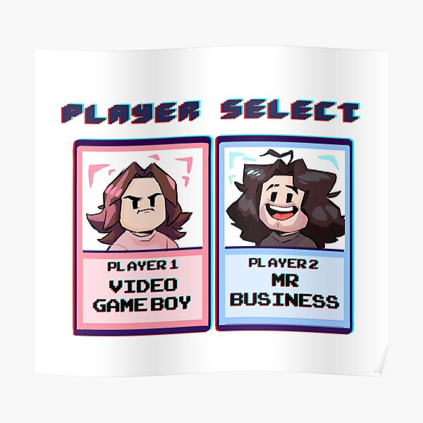 GameGrumps! Player Select! Poster