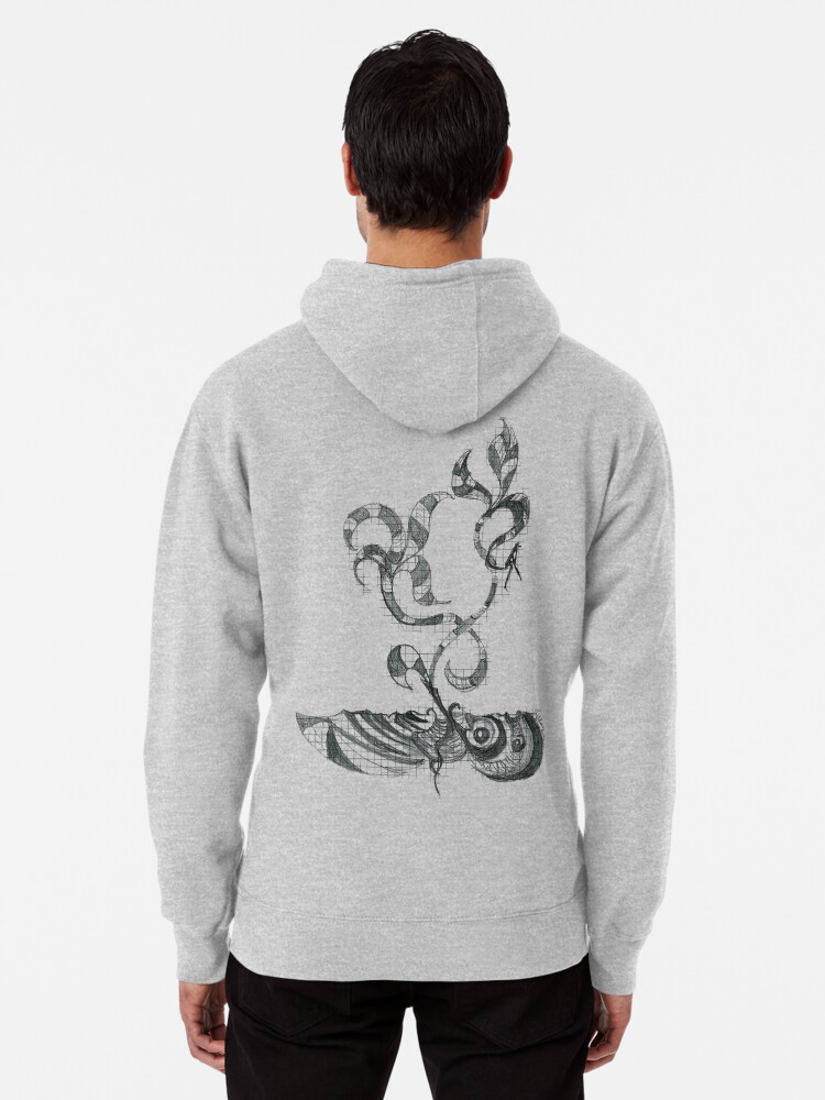 Alternate view of littleTscribble #5 Pullover Hoodie