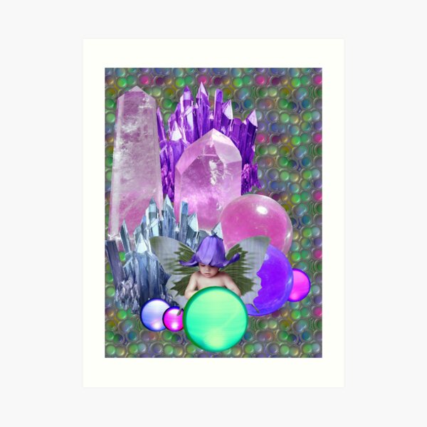 Crystal PlayPen Art Print