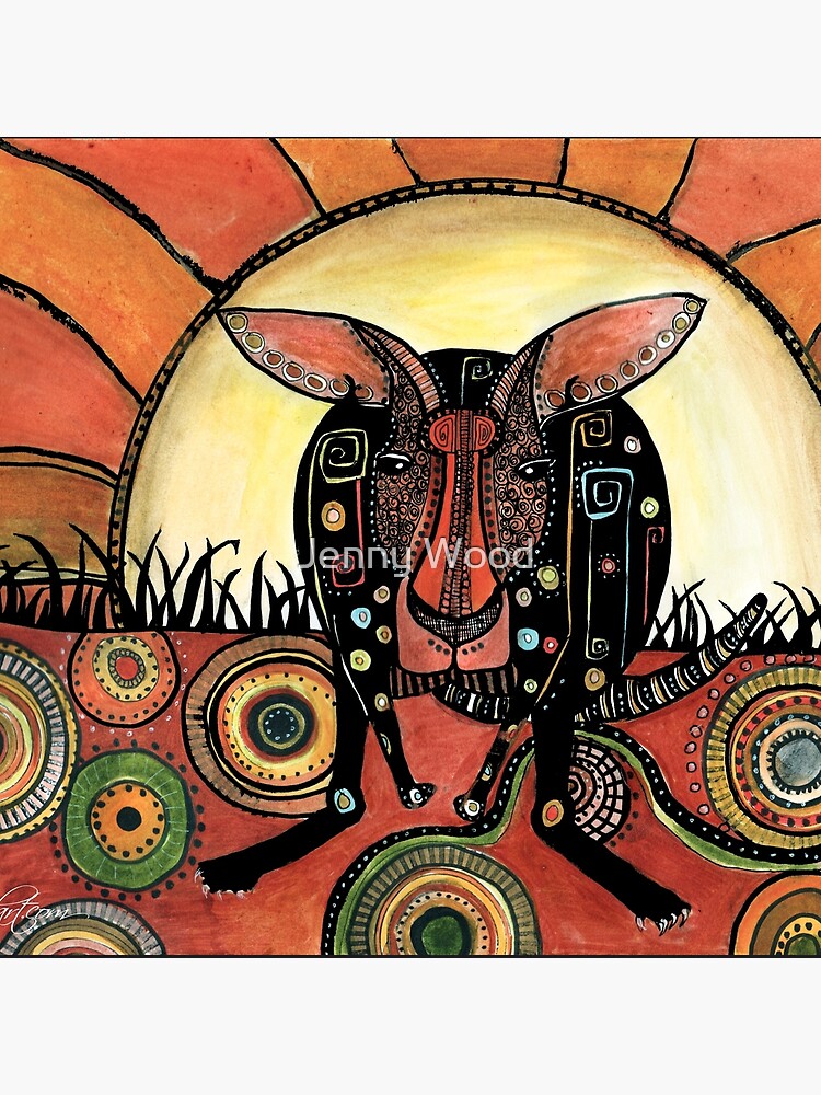 Thumbnail 2 of 2, Tote Bag, Kanga designed and sold by dishmoptop.