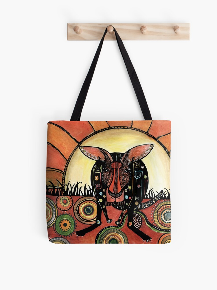 Thumbnail 1 of 2, Tote Bag, Kanga designed and sold by dishmoptop.