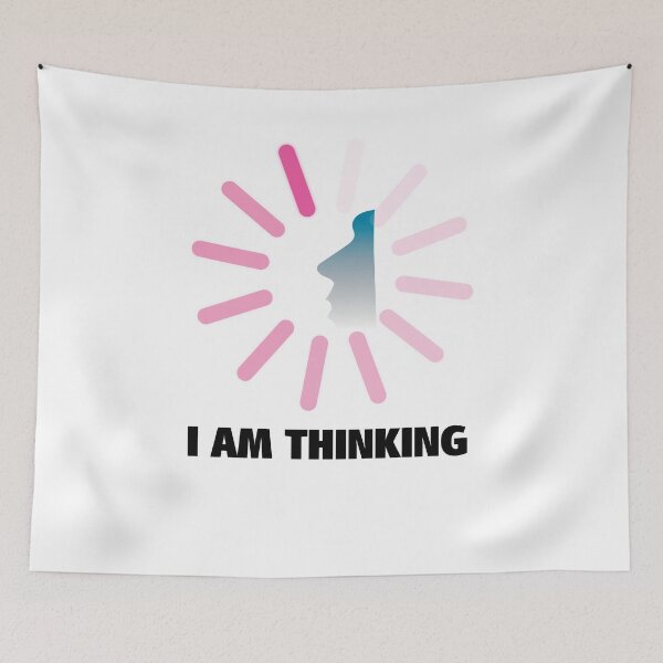 Item preview,  I am Thinking fashion t-shirt designed and sold by KARTICK DUTTA.