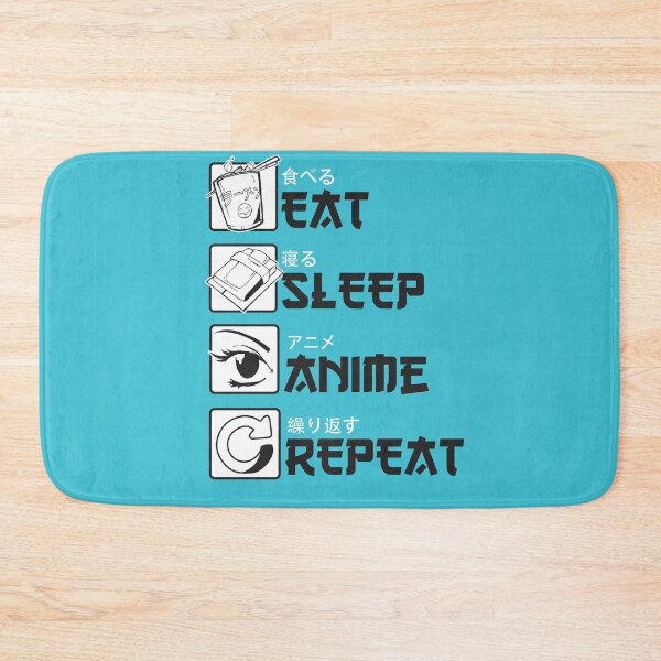 Item preview, Eat repeating anime sleeps designed and sold by Vanditdesigns.