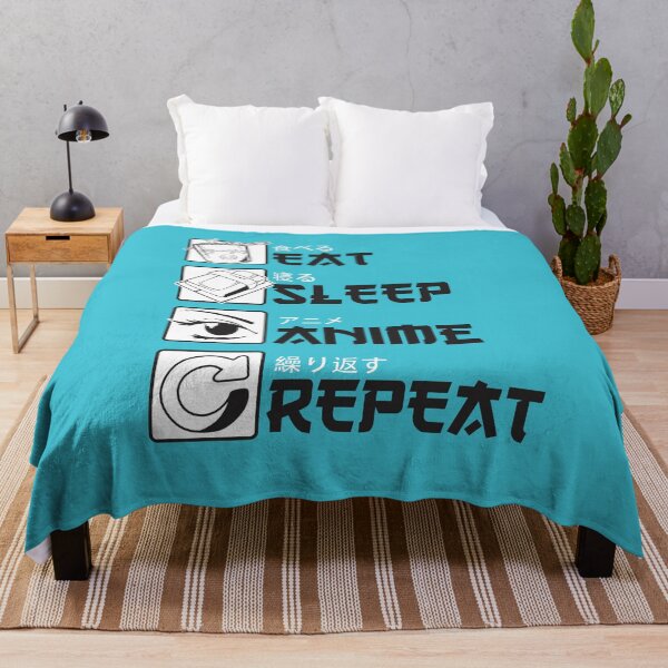 Item preview, Eat repeating anime sleeps designed and sold by Vanditdesigns.