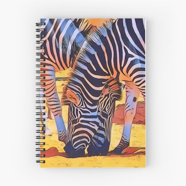 Item preview, Brilliant Zebra Crossing Pop Art Safari Wildlife Photography - Digitally Enhanced designed and sold by OnPointLGBTStyles.