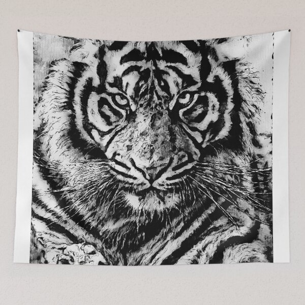 Item preview, Wild Tiger designed and sold by AM FineArtPrints.