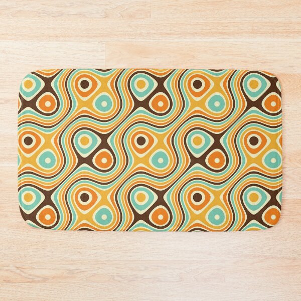 Item preview, Retro psychedelic pattern designed and sold by La Chic.