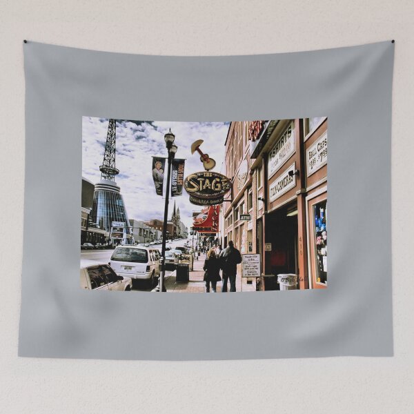 Item preview, "DOWNTOWN NASHVILLE, TENNESSEE, BEFORE THE GREAT FLOOD OF 2010," Photo, for prints and products designed and sold by Bob Hall©.