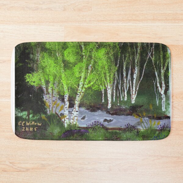 Birches at Blowout Creek Bath Mat