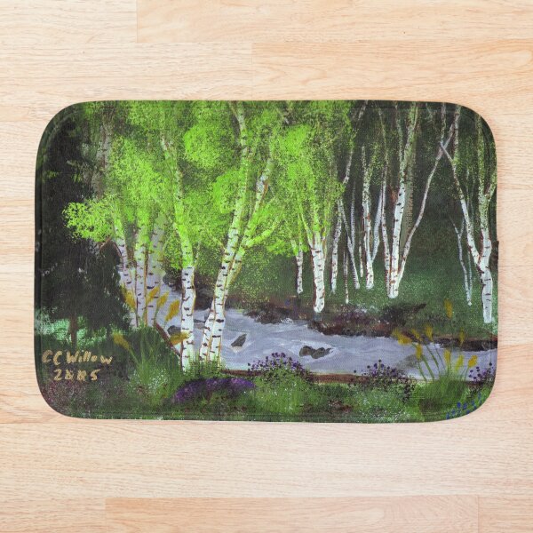 Birches at Blowout Creek Bath Mat