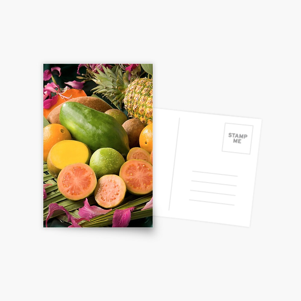 "Tropical Fruit " Postcard for Sale by BravuraMedia Redbubble