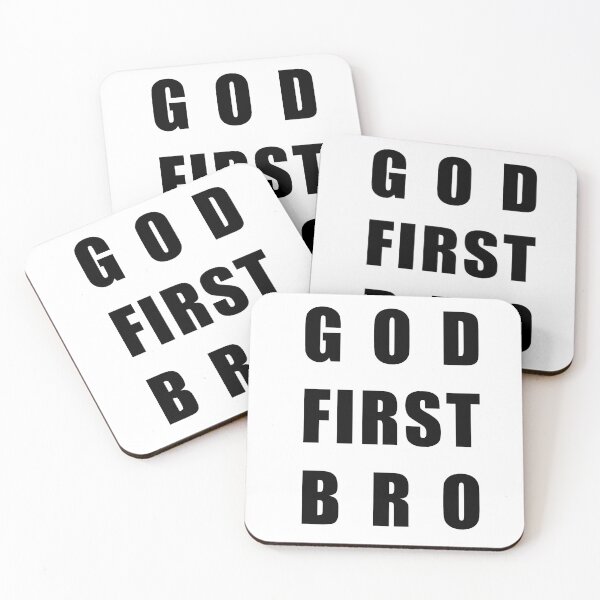 Item preview, god first bro t-shirt  designed and sold by KARTICK DUTTA.