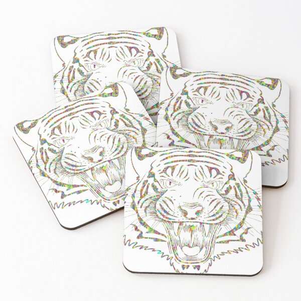 Item preview, Colorful Tiger designed and sold by rice-shirts.