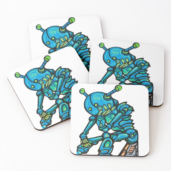 Item preview, Thoughtful Thinking Cute Robot designed and sold by WheresMyMojo.