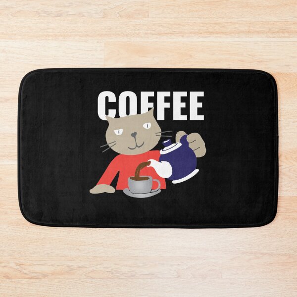 Item preview, Cat pours a little honey, coffee cat designed and sold by tarek25.