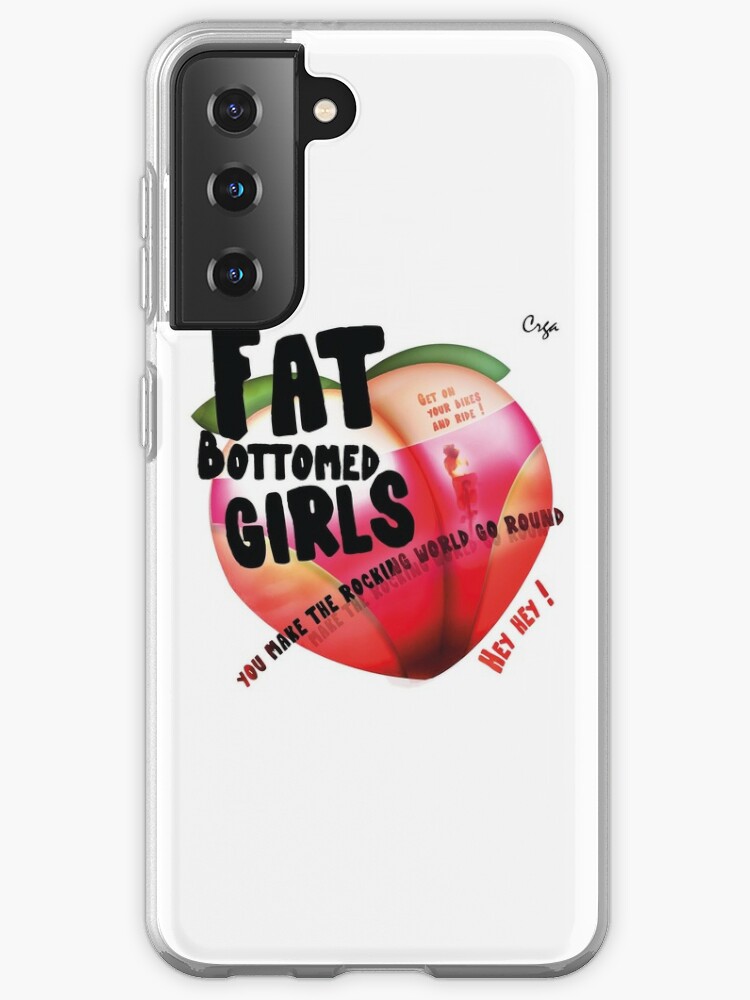 Fat Bottomed Girls Case Skin For Samsung Galaxy By Crga Queen Art Redbubble