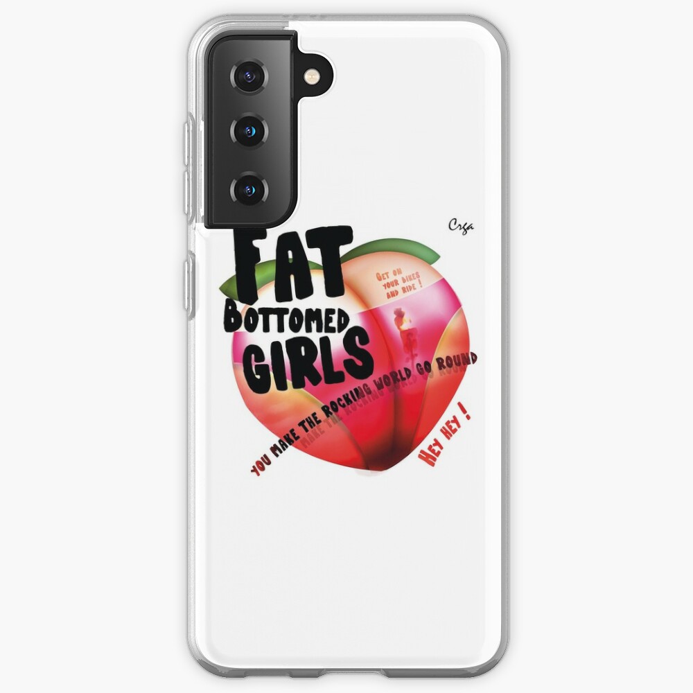Fat Bottomed Girls Case Skin For Samsung Galaxy By Crga Queen Art Redbubble