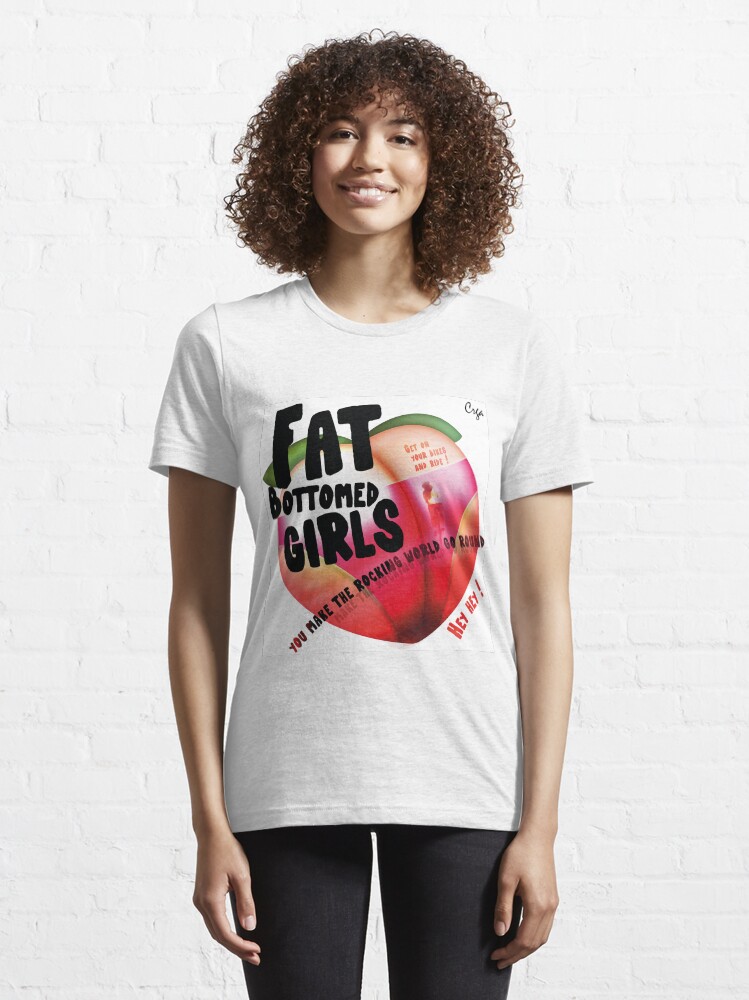 "Fat Bottomed Girls" Tshirt for Sale by CrgaQueenArt Redbubble queen tshirts queenband