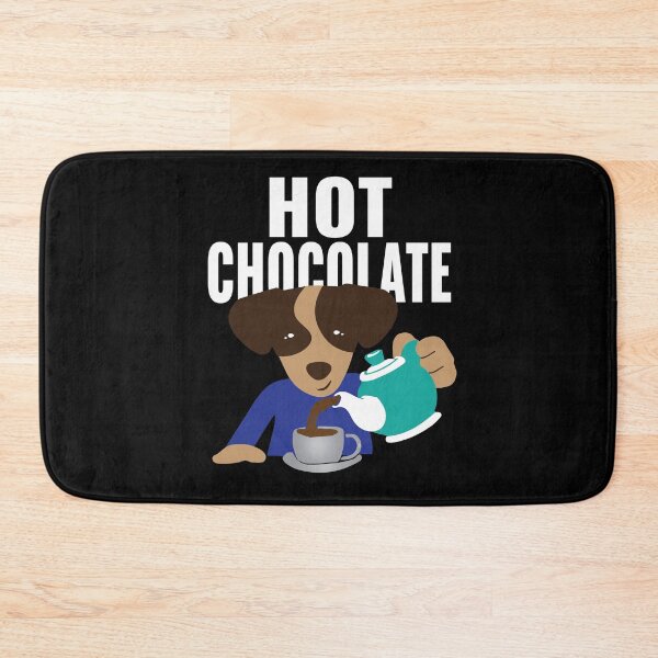 Item preview, Dog pours hot chocolate, cocoa designed and sold by tarek25.