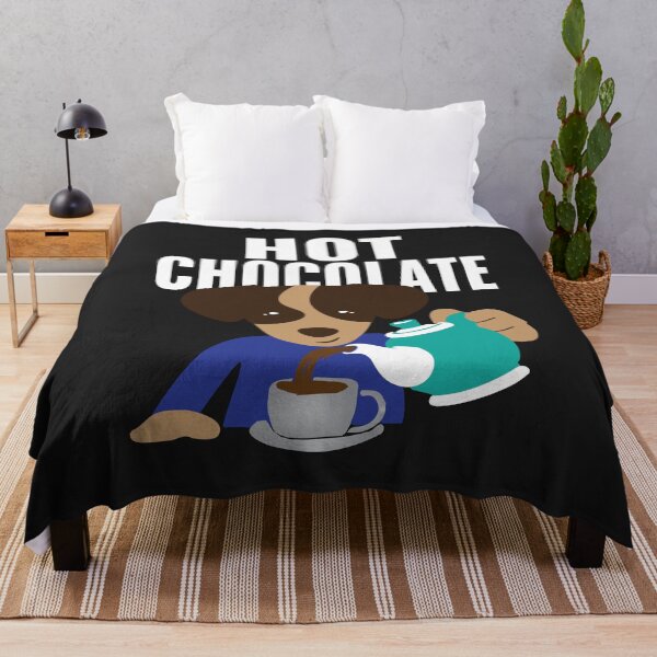 Item preview, Dog pours hot chocolate, cocoa designed and sold by tarek25.