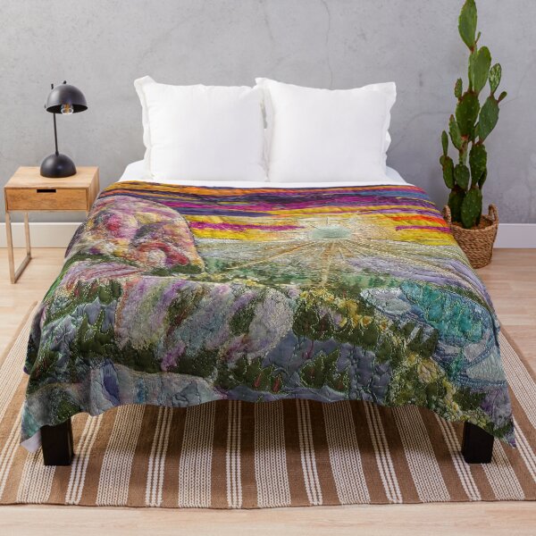 Item preview, Yosemite Half Dome. Textile Art designed and sold by NisaKiley.