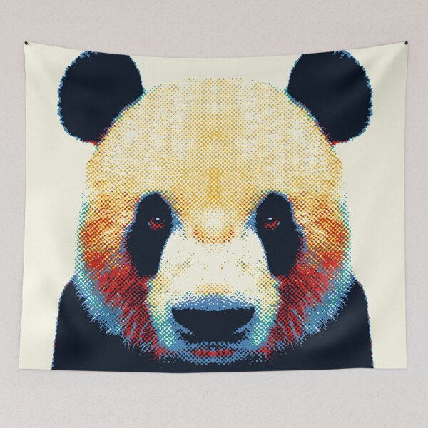 Item preview, Panda - Colorful Animals designed and sold by raquelcatalan.