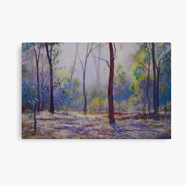 'Moody Bush Blues' Canvas Print