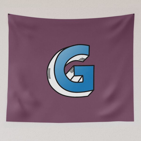 Item preview, The Letter G - Blue designed and sold by FinlayMcNevin.
