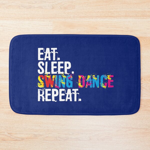 Item preview, Eat Sleep Swing Dance Repeat Bright Dancer Gift designed and sold by alenaz.