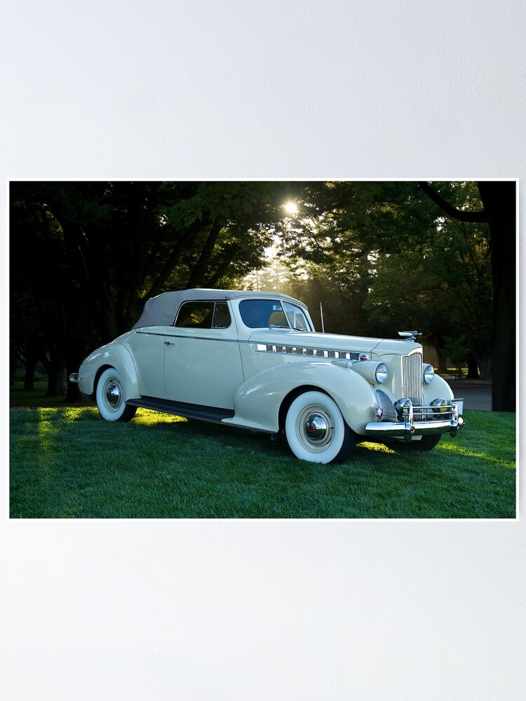“1930’s Packard Convertible Coupe” Poster by DaveKoontz | Redbubble