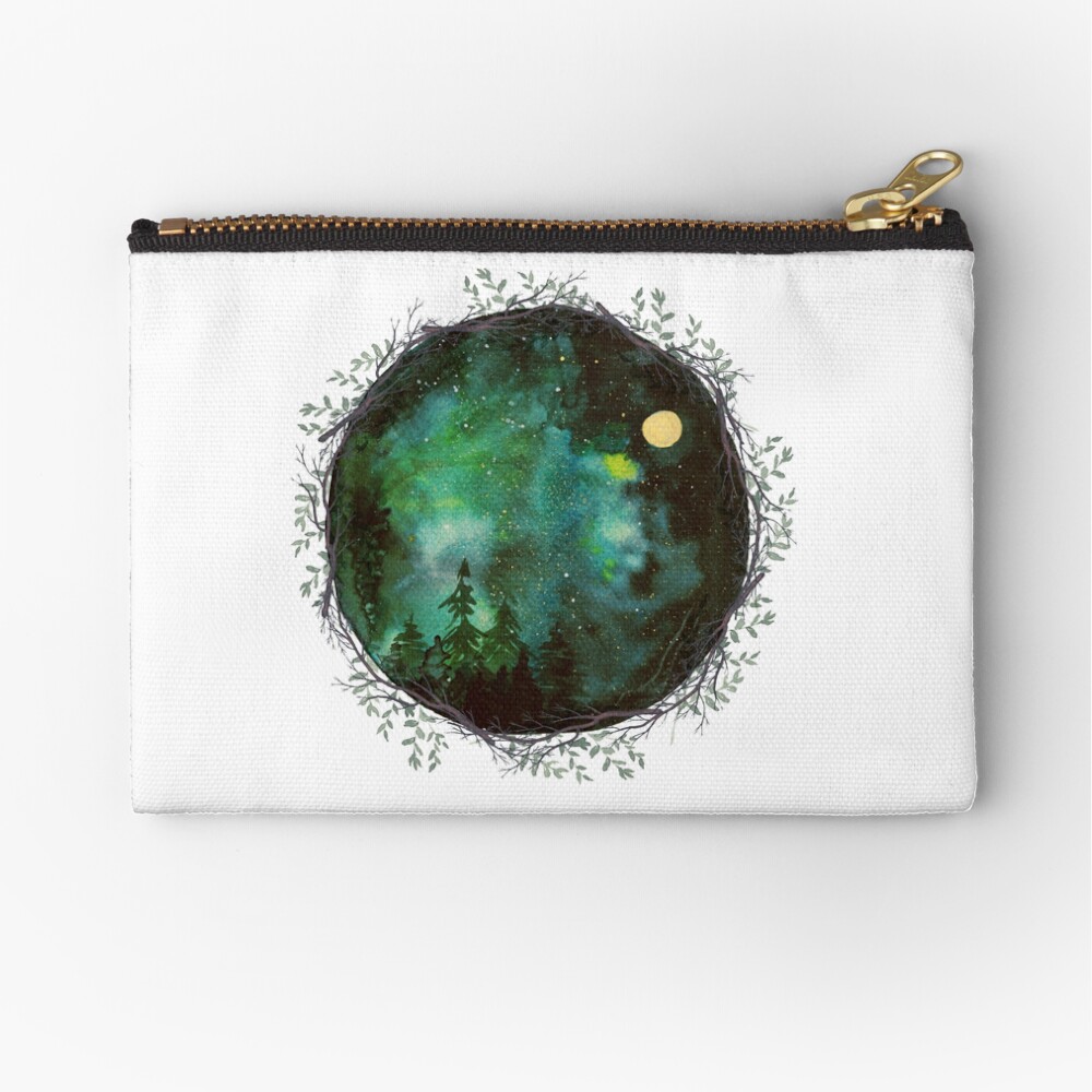 The sky at night Zipper Pouch