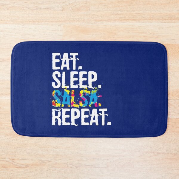 Item preview, Eat Sleep Salsa Repeat Colorful Dancer Gift designed and sold by alenaz.