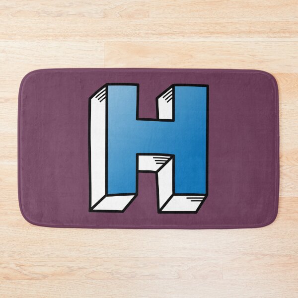 Item preview, The Letter H - Blue designed and sold by FinlayMcNevin.