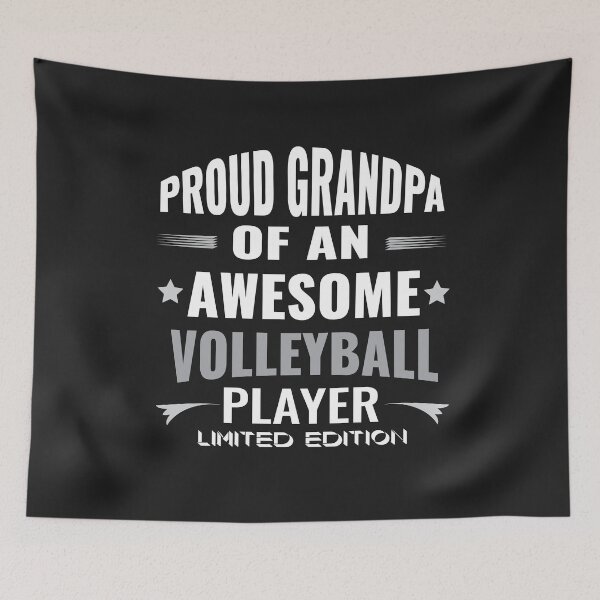 Artikelvorschau, Stolzer Opa Proud Grandpa Volleyball Player entworfen und verkauft von tarek25.